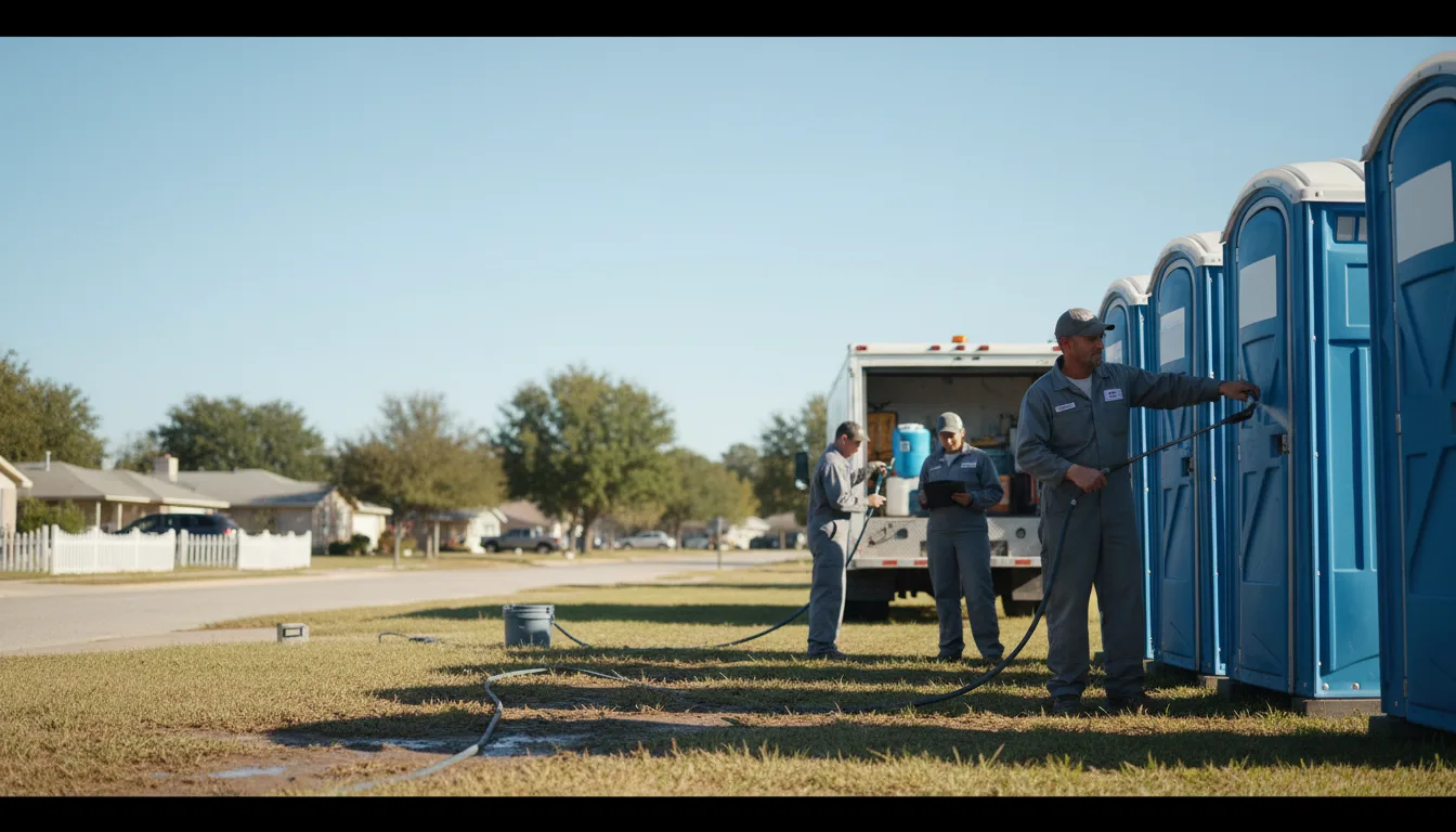 Long-Term Portable Toilet Rental in Morrilton, AR near me